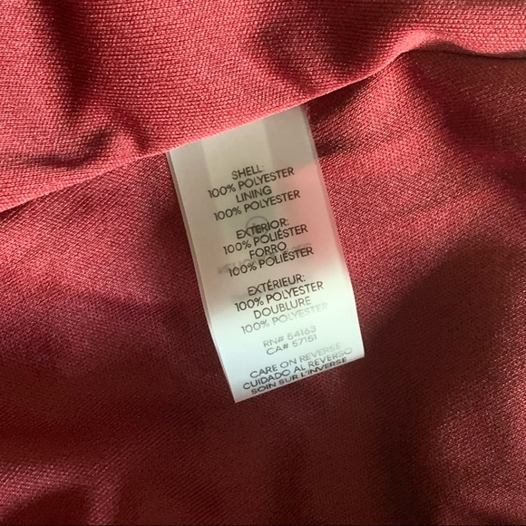 CALVIN KLEIN Printed Maroon Maxi Dress - Picture 6 of 8